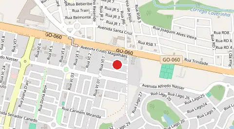 Mapa de Residencial Junqueira