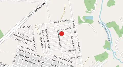 Mapa de Residencial Mundo Novo 3