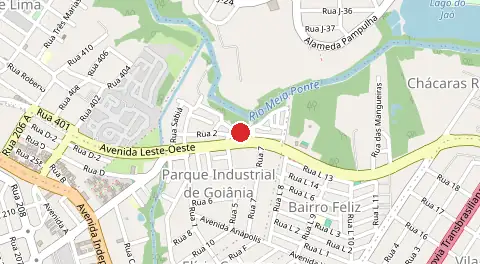 Mapa de Coronel Cosme