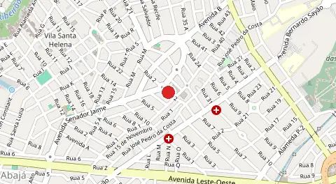 Mapa de Vila Paraíso