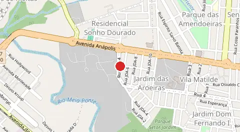 Mapa de Das Aroeiras