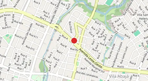 Mapa de Vila Irany