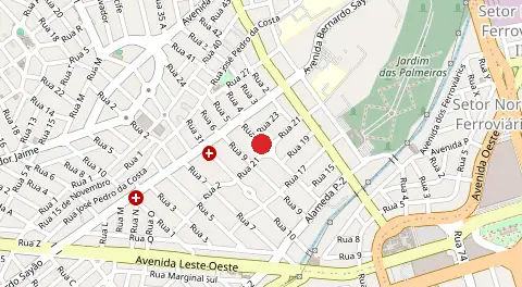 Mapa de Marechal Rondon