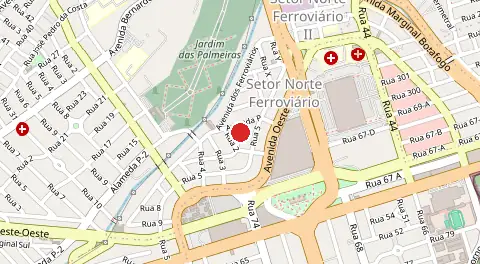Mapa de Norte Ferroviario