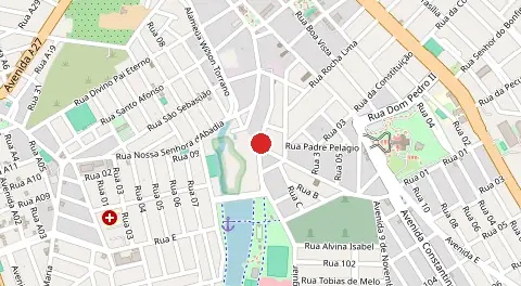 Mapa de Vila Santo Onofre