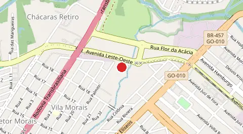 Mapa de Vila Yate