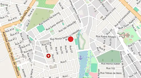 Mapa de Jardim Primavera