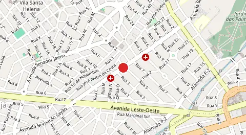 Mapa de Setor Marechal Rondon