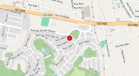 Mapa de Condomínio do Lago