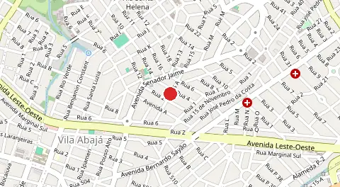 Mapa de Vila Isaura