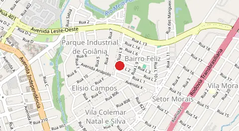 Mapa de Feliz