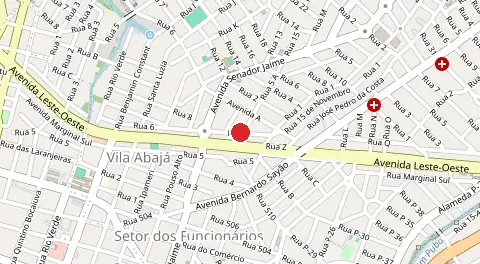 Mapa de Vila Xavier
