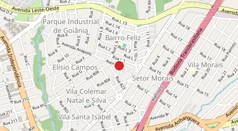 Mapa de Vila Osvaldo Rosa
