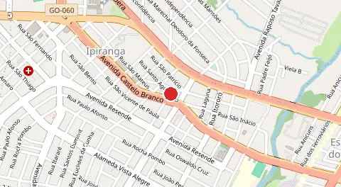 Mapa de Ipiranga