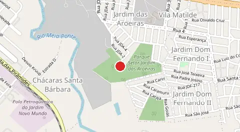 Mapa de Jardim das Aroeiras