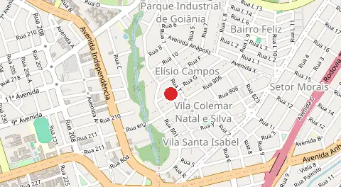 Mapa de Elisio Campos