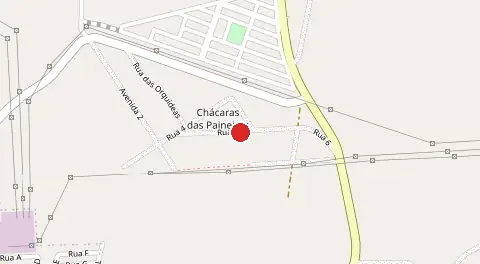 Mapa de Chácaras das Paineiras