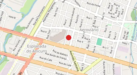 Mapa de Aeroviario
