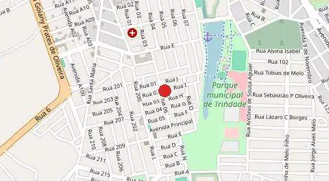 Mapa de Jardim das Tamareiras