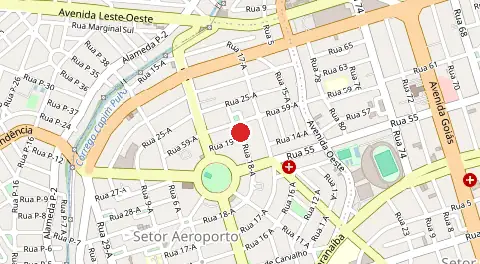 Mapa de Setor Aeroporto
