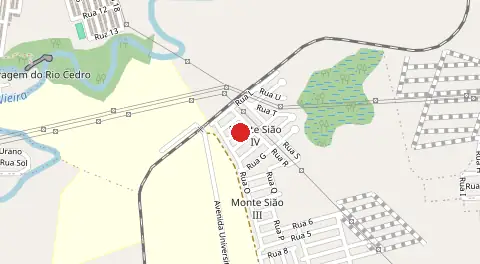 Mapa de Monte Siao