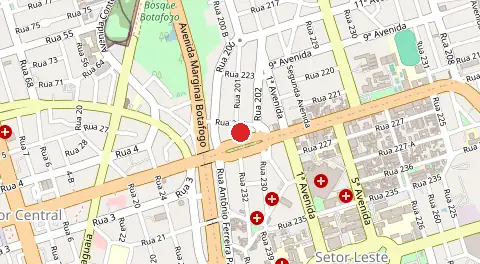 Mapa de Vila Nova