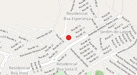 Mapa de Residencial Boa Esperança