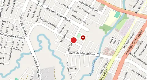 Mapa de Jardim Leblon