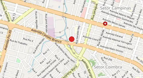 Mapa de Campinas
