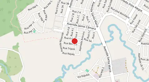 Mapa de Residencial Cidade Verde