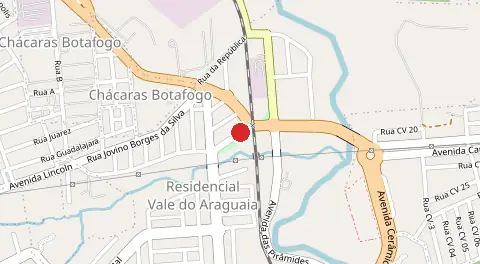 Mapa de Residencial Vale do Araguaia