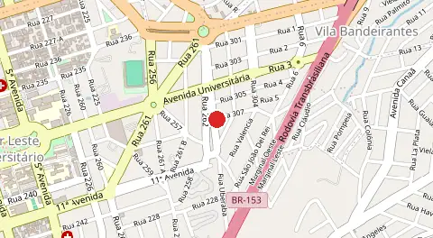 Mapa de Setor Leste Universitario