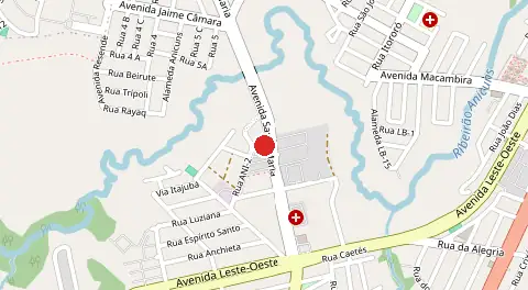 Mapa de Condomínio Residencial Santa Maria I