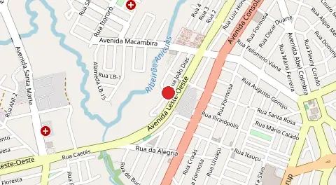 Mapa de Vila Mooca