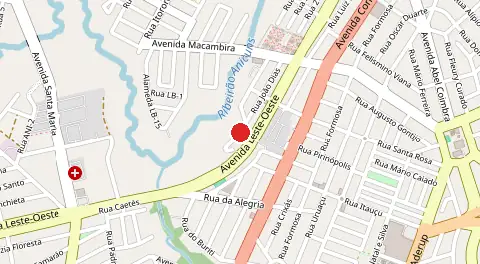 Mapa de Industrial Mooca