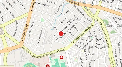 Mapa de Vila Aurora