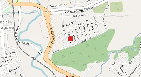 Mapa de Residencial Village Campos Verdes
