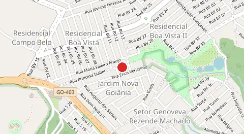 Mapa de Jardim Nova Goiania