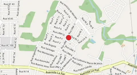 Mapa de Residencial Tuzimoto