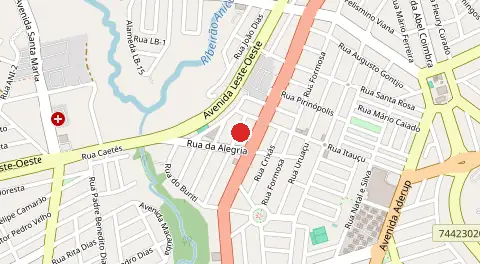 Mapa de Vila Santa Rita