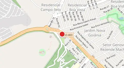 Mapa de Morada do Morro