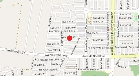 Mapa de Residencial Primavera