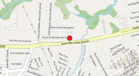 Mapa de Residencial Serra Azul