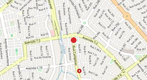 Mapa de Vila Teofilo Neto