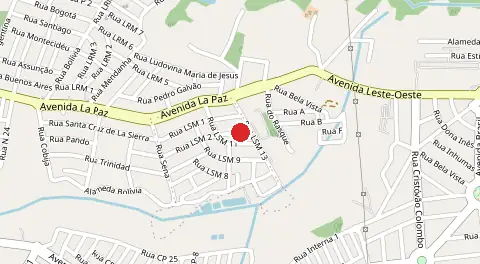 Mapa de Residencial San Marino