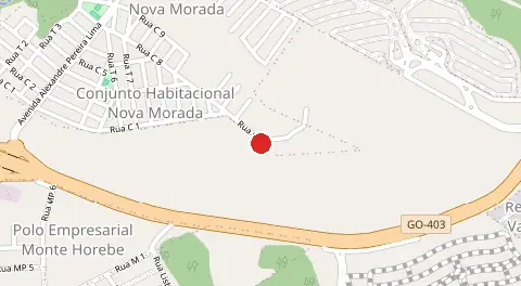 Mapa de Conjunto Habitacional Nova Morada