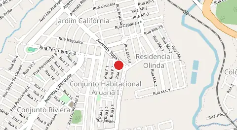 Mapa de Bairro Jardim California