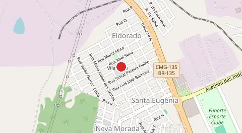 Mapa de Vila Alice