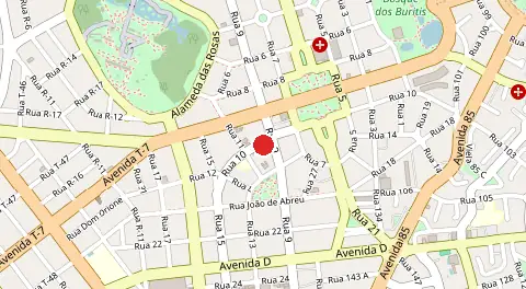 Mapa de Setor Oeste