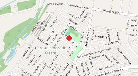 Mapa de Parque Eldorado Oeste